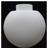 HUGE / HARD TO FIND RETRO PENDULUM FROSTED LIGHT / GLOBE