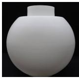 HUGE / HARD TO FIND RETRO PENDULUM FROSTED LIGHT / GLOBE