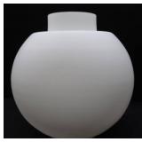 HUGE / HARD TO FIND RETRO PENDULUM FROSTED LIGHT / GLOBE