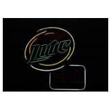 VINTAGE MILLER LITE BEER SIGN