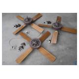 3) 52"  LARGE HUNTER FANS