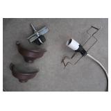 3) 52"  LARGE HUNTER FANS