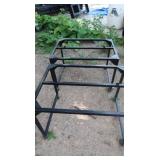 2 METAL ROLLING CART FRAMES.