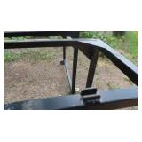 2 METAL ROLLING CART FRAMES.