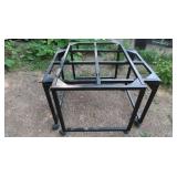 2 METAL ROLLING CART FRAMES.