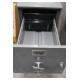 FIRE INSULATED 2 DRAWER LOCKING FILE CABINENT