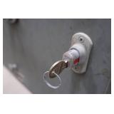 FIRE INSULATED 2 DRAWER LOCKING FILE CABINENT