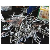 ASSORTMENT OF SCREWS / FINISH NAILS AND MORE
