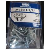 ASSORTMENT OF SCREWS / FINISH NAILS AND MORE