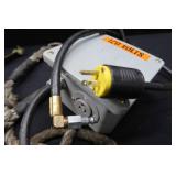 FIRE EXTINGUISHER WITH MOUNT, ROPE WITH CLIPS, AND MORE