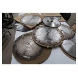 LARGE INDUSTRIAL TABLE SAW BLADES