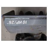 YARD MACHINE SNOW BLOWER