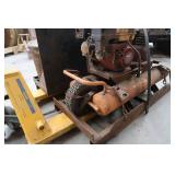 LUBRACATING STATION WITH AIR COMPRESSER