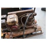LUBRACATING STATION WITH AIR COMPRESSER