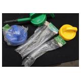 NEW OIL STORAGE LIDS PLUS OIL SAFE SPOUTS
