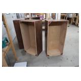 LARGE WOODEN BOXES