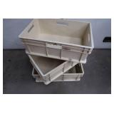 3 HEAVY DUTY CRATES