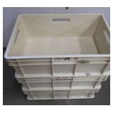 3 HEAVY DUTY CRATES