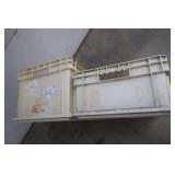 2 HEAVY DUTY STORAGE CRATES