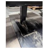 Commercial Folding Wall Table - Rail/Ledge - 92" L x 47" H - 9" Closed/25" Open