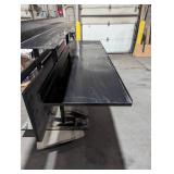Commercial Folding Wall Table - Rail/Ledge - 92" L x 47" H - 9" Closed/25" Open
