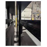 Commercial Folding Wall Table - Rail/Ledge - 92" L x 47" H - 9" Closed/25" Open