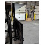 Commercial Folding Wall Table - Rail/Ledge - 92" L x 47" H - 9" Closed/25" Open