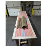 Custom Key West Tile Bar/Counter - Replacement Tiles and Backing - 133 7/8" L x 40" H x 29 1/4" W
