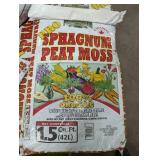 Pallet of Sphagnum Peat Moss - 22 Bags total - 33 Cu Ft