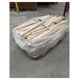 Pallet of Butcher Block Oak Strips - Very Heavy - Various sizes all Grade A condition