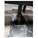 Commercial Folding Wall Table - Rail/Ledge - 92" L x 47" H - 9" Closed/25" Open