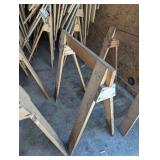 8 Wooden Saw Horses - Made from 1x4