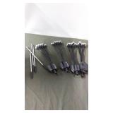 Set of 4 Solar Garden Lights with Rechargeable Batteries