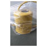 Unopened Yellow Beverage Cooler with 