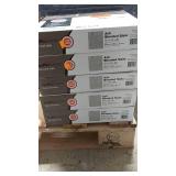 Set of 5 Boxes of TrafficMASTER Ash Blended Slate Peel and Stick Tiles 12 x 12 in