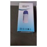 Collection of Depilatory Hair Removal Products with Heater and Wax Strips