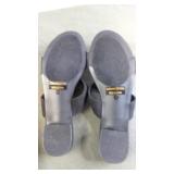Black Strappy Slide Sandals by Lulu