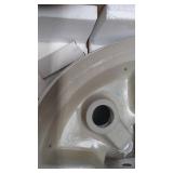 Ceramic Corner Bathroom Sink by Horow - Compact Design