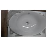 23" White Vessel Sink by Eridanus - New in Box