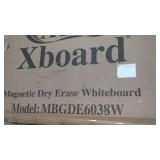 Xboard Magnetic Dry Erase Whiteboard - Model MBGDE6038W