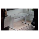 Glass Standing Desk