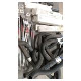 Lot of Heavy-Duty Rubber Hoses and Strongarm Parts