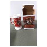 Budweiser Coleman Stein Beer Mug with Original Box