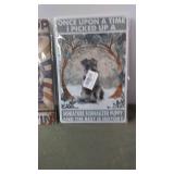 Set of 2 Decorative Dog-Themed Wall Signs - Retriever and Schnauzer