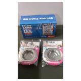 Set of 2 Sink Strainers and 3 Rolls of Colored Tape with Packing