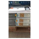TrafficMASTER Peel and Stick Brown Wood Parquet Tiles - Set of 3 Boxes (30 sq ft per box)