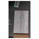 Lot of 6 Boxes Universal Floor and Wall Tile - 12" x 24" - Bianco Classico