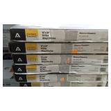 Lot of 6 Boxes Universal Floor and Wall Tile - 12" x 24" - Bianco Classico