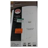 TrafficMASTER Light Grey Travertine Peel and Stick Tile - 12" x 24"