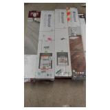 Lot of 5 Vinyl Plank Flooring Boxes - Waterproof, Scratch Resistant